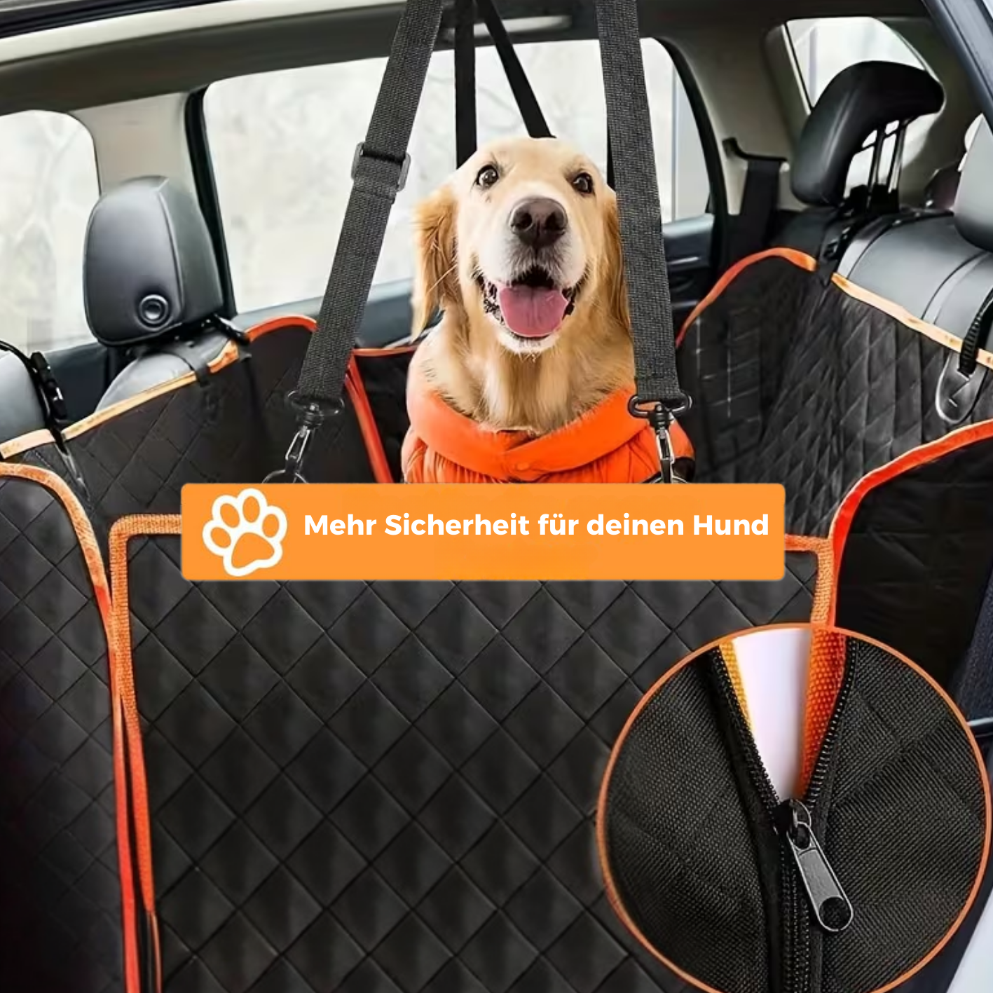 carPet Protect - Die Schutzdecke für Autos von Hundebesitzern